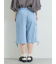 裾ドロストカーゴハーフパンツ