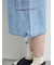 裾ドロストカーゴハーフパンツ
