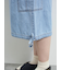 裾ドロストカーゴハーフパンツ