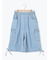 裾ドロストカーゴハーフパンツ