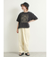 [接触冷感]刺繍ロゴアソートTシャツ