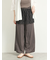 チュールレイヤードパンツ