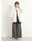 チュールレイヤードパンツ