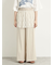 チュールレイヤードパンツ