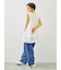 [接触冷感]配色ステッチパンツ