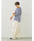 [接触冷感]配色ステッチパンツ
