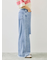 ダメージデニムイージーパンツ