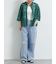 ダメージデニムイージーパンツ