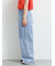 ダメージデニムイージーパンツ
