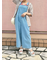 チェック柄フードシャツ