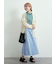 メッシュ編みVネックカーディガン
