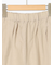 [接触冷感]裾スリットテーパードパンツ