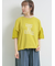 [接触冷感]袖メッシュプリントTシャツ