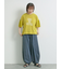 [接触冷感]袖メッシュプリントTシャツ