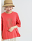 [接触冷感]袖メッシュプリントTシャツ