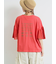 [接触冷感]袖メッシュプリントTシャツ