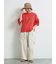 [接触冷感]袖メッシュプリントTシャツ