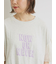 [接触冷感]袖メッシュプリントTシャツ