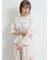 [接触冷感]袖メッシュプリントTシャツ