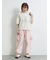 [接触冷感]袖メッシュプリントTシャツ