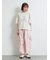 [接触冷感]袖メッシュプリントTシャツ