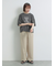 [接触冷感]袖メッシュプリントTシャツ