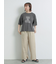 [接触冷感]袖メッシュプリントTシャツ