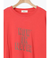 [接触冷感]袖メッシュプリントTシャツ
