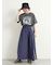 [接触冷感]バンドモチーフアソートプリントTシャツ