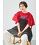 [接触冷感]フレアスリーブチュニックTシャツ
