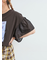 [接触冷感]フレアスリーブチュニックTシャツ