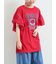[接触冷感]フレアスリーブチュニックTシャツ