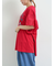 [接触冷感]フレアスリーブチュニックTシャツ