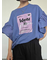 [接触冷感]フレアスリーブチュニックTシャツ
