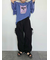 [接触冷感]フレアスリーブチュニックTシャツ