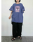 [接触冷感]フレアスリーブチュニックTシャツ