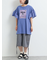[接触冷感]フレアスリーブチュニックTシャツ
