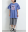 [接触冷感]フレアスリーブチュニックTシャツ