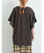 [接触冷感]フレアスリーブチュニックTシャツ