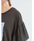 [接触冷感]フレアスリーブチュニックTシャツ