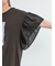[接触冷感]フレアスリーブチュニックTシャツ