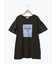 [接触冷感]フレアスリーブチュニックTシャツ