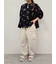 センター切替リボンカーゴパンツ