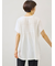 [接触冷感]シャーリングロゴプリントTシャツ