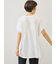 [接触冷感]シャーリングロゴプリントTシャツ