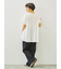 [接触冷感]シャーリングロゴプリントTシャツ