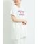 [接触冷感]シャーリングロゴプリントTシャツ