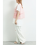 [接触冷感]シャーリングロゴプリントTシャツ