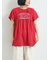 [接触冷感]シャーリングロゴプリントTシャツ