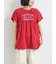 [接触冷感]シャーリングロゴプリントTシャツ